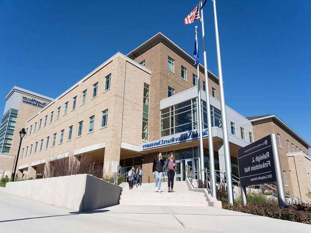 Grand Valley's Raleigh J. Finkelstein Hall.